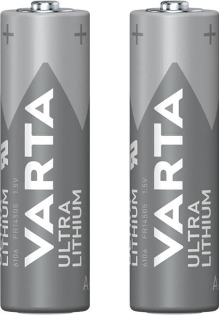 Actual product image Varta Ultra Lithium (2 pcs., AA, 3000 mAh)