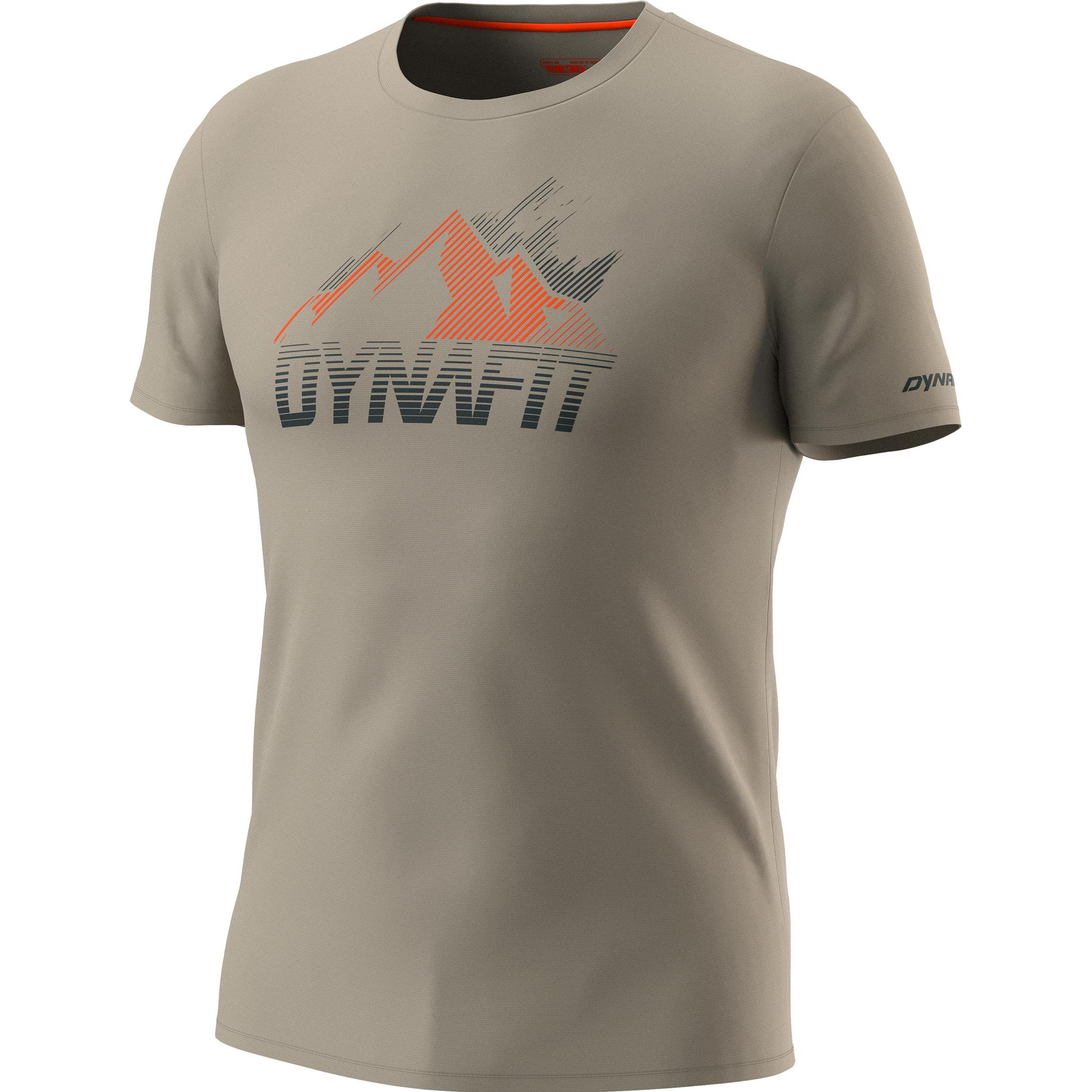 Dynafit, Herren, Funktionsshirt, Transalper Graphic Shirt Herren (L), Grau, L