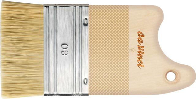 Actual product image da Vinci Pinsel Synthetic Bristle Paddle Pinsel (80 mm)