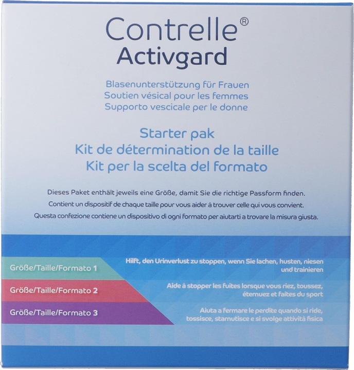 Actual product image Contrelle Activgard Pessar Starterpack assortiert 3 Stück (1 x)