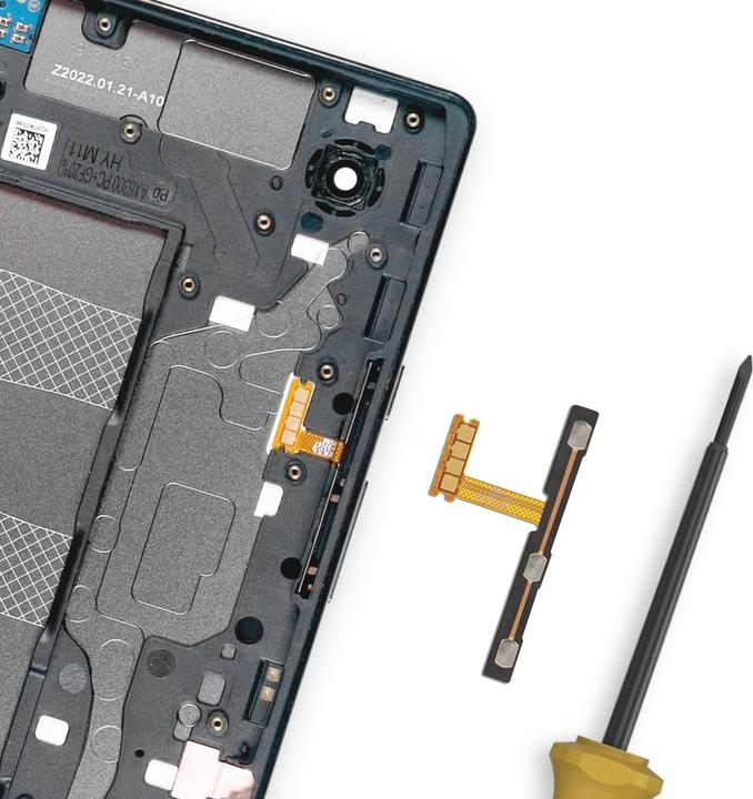 Actual product image Clappio Flexkabel Tasten Samsung Galaxy Tab A8