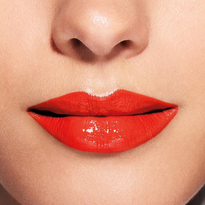Actual product image Shiseido LacquerInk LipShine (305 Red Flicker)