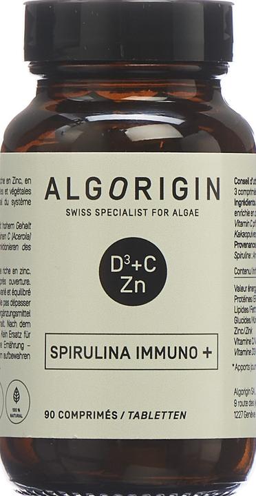 Produktbild Algorigin Spirulina Immuno+ Tabl (90 Stück, Tabletten, 164 g)