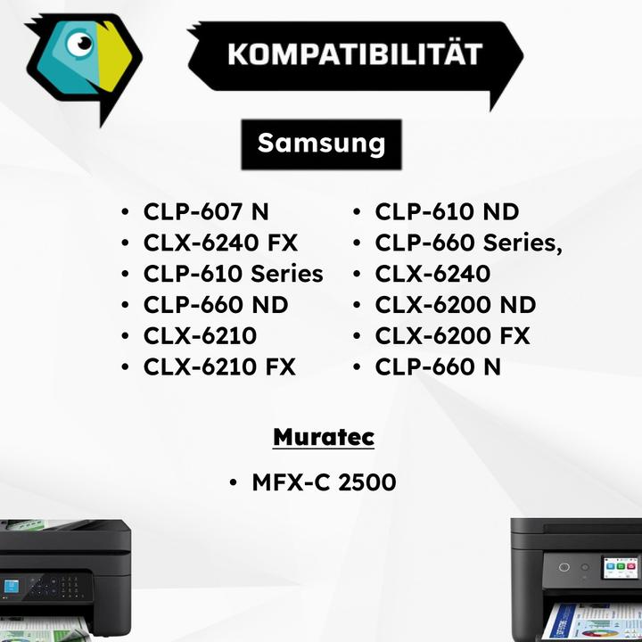 Produktbild Inkadoo Toner kompatibel zu Samsung CLP-Y660B/ELS / Y660 Toner, gelb Gelb (Y)