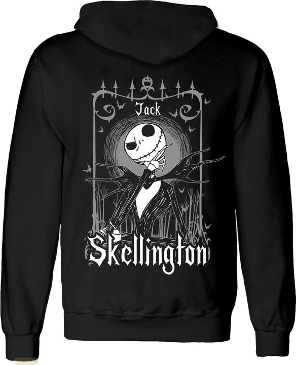 Produktbild Heroes Inc Nightmare before Christmas Kapuzenpullover Jack Skellington In Frame Black And Back Grösse XL (XL)