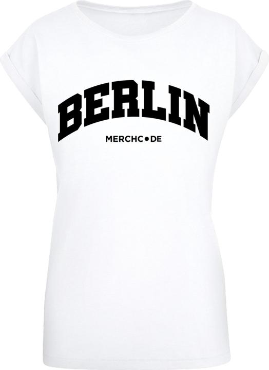 Produktbild Merchcode Ladies Berlin Wording - T-Shirt - 112975 (XL)