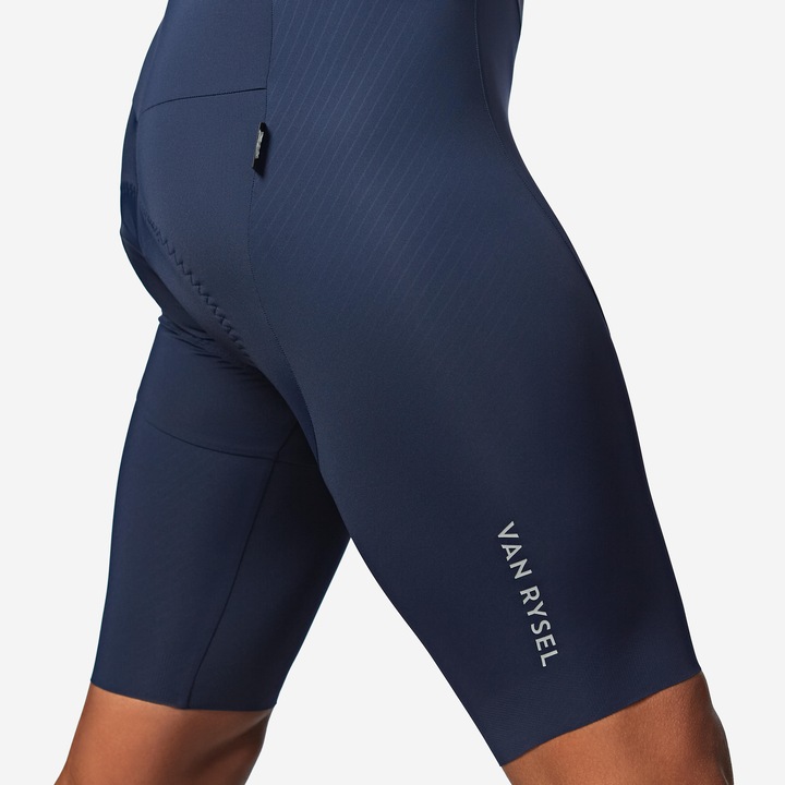 Actual product image Van rysel Rennrad Radhose mit Trägern Sommer kurz Herren RCR 4 blau (S)