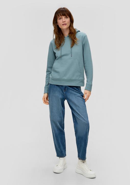 Produktbild s.Oliver Sweatshirt Kapuzensweatshirt aus Baumwollmix (40)