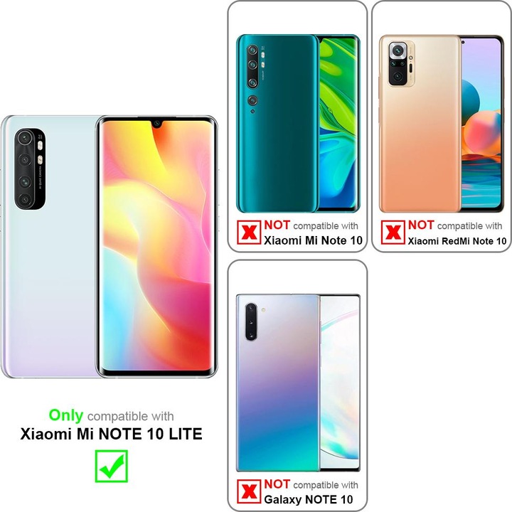 Produktbild Cadorabo Handykette für Xiaomi Mi NOTE 10 LITE Necklace Hülle mit verstellbarem Kordelband