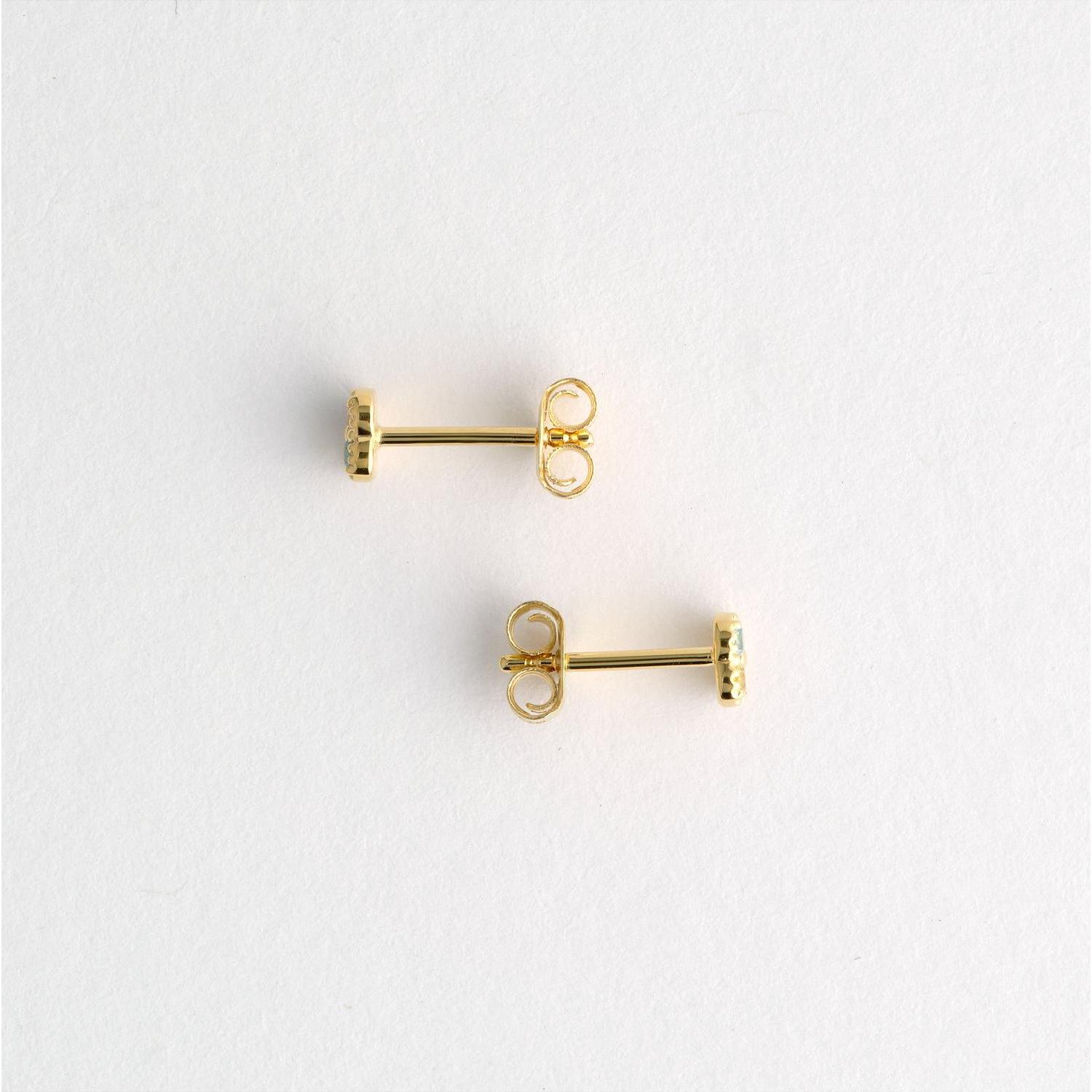 Thumbnail - Favs, Ohrringe, Ohrstecker, (375er Gelbgold)