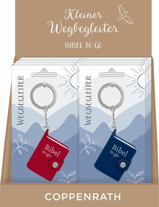 Actual product image Key ring - Bible to go