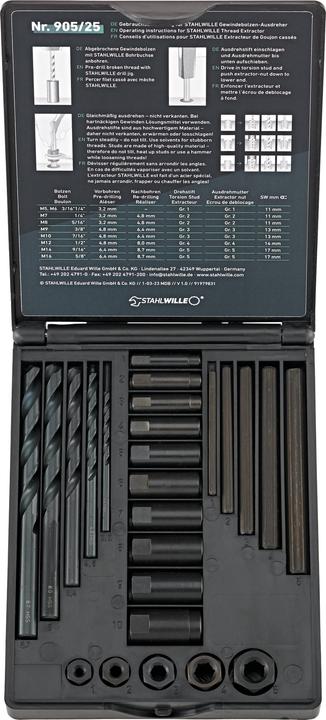 Image du produit Stahlwille Kit de réparation de filetage 25 pièces