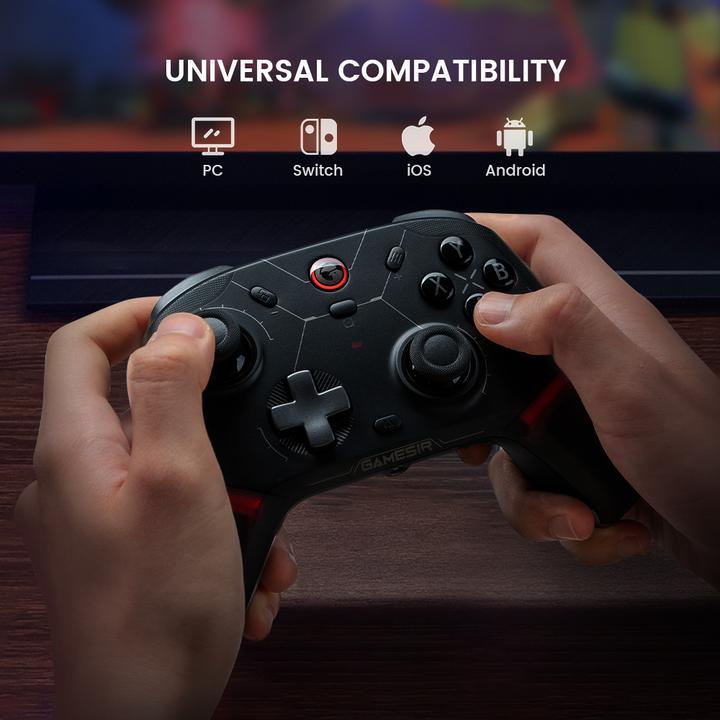 Actual product image Gamesir Controller Cyclone 2 Tri-Mode Connect schwarz Switch (Android, iOS, Switch, Steam Machine, PC)
