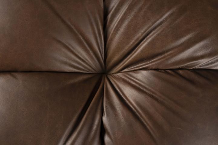 Actual product image Dutchbone Sofa Hackman 3-Seater Leather Chocolate (3-seater)