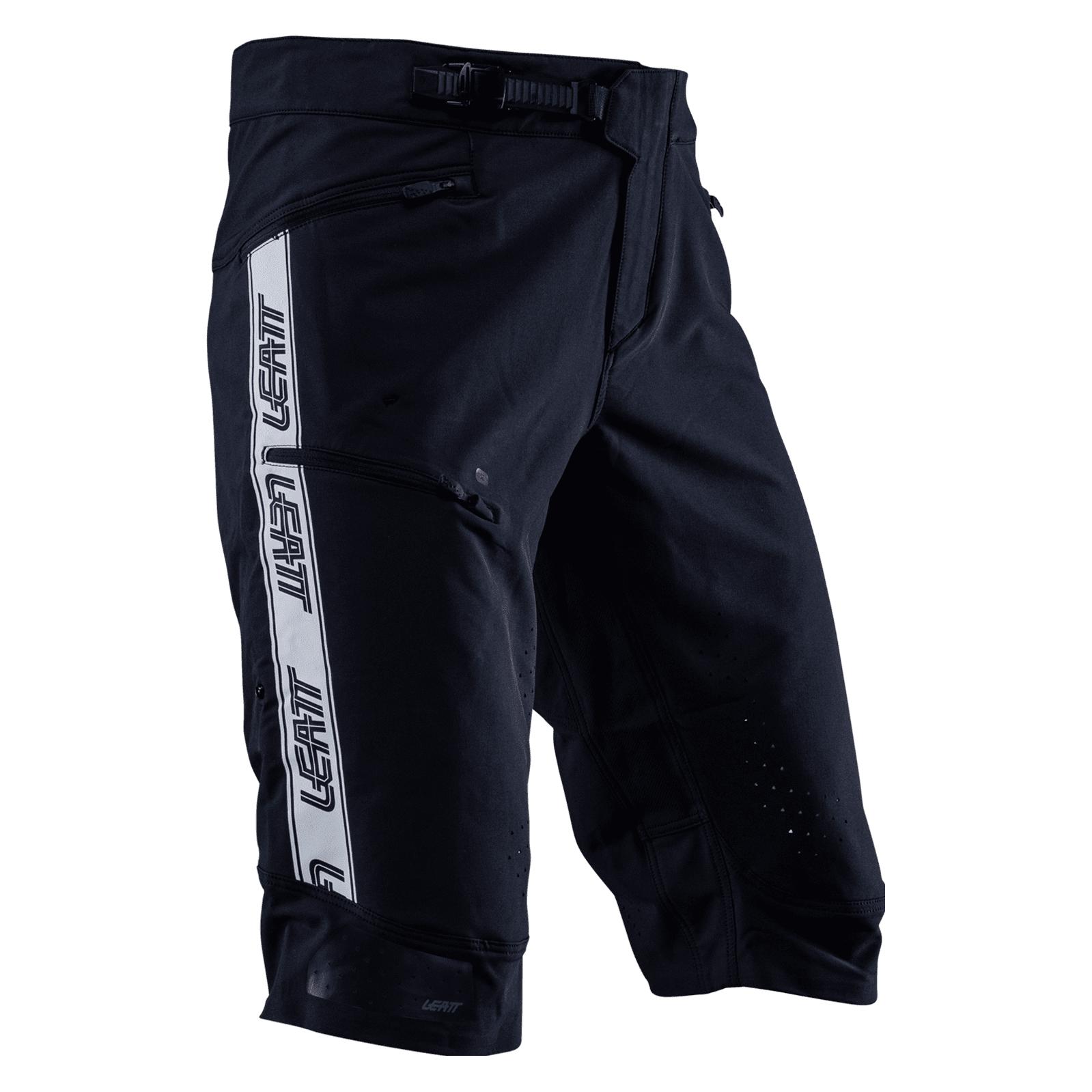Leatt, Herren, Velohosen, Mtb Gravity 4.0 Shorts Black M (M), Schwarz