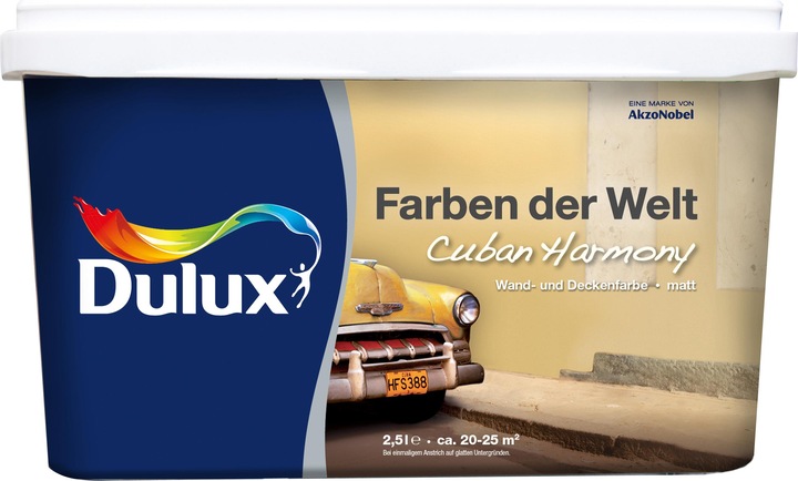 Produktbild Dulux Farben der Welt Cuban Harmony (intensiv, 2.50 l)