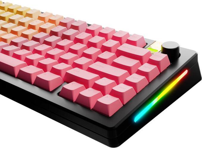 Productafbeelding Glorious GPBT Gradient Keycaps, ANSI Layout (VS), PBT, Dye-Sub - Grapefruit