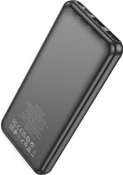 Actual product image Hoco J123 Powerbank 10 000 mAh Schwarz (10000 mAh, 37 Wh)
