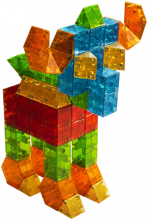 Actual product image Magna-Tiles Magna-Qubix® Set (85-piece)