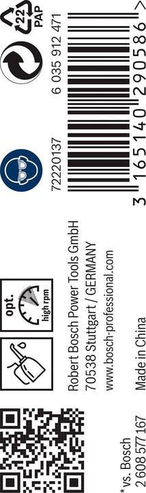 Actual product image Bosch Professional Zubehör PRO Metal HSS-G twist drill, 3.5 x 39 x 70 mm (3.5 mm)
