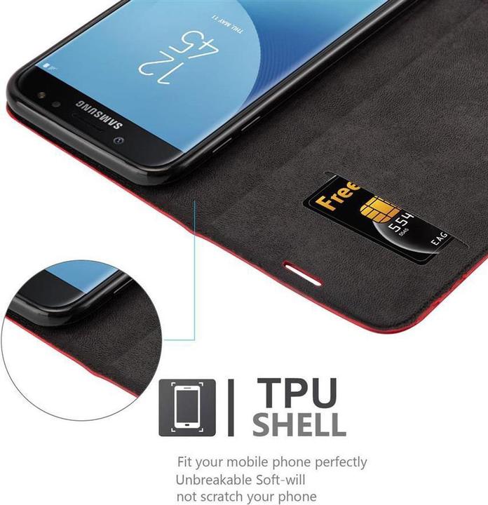 Actual product image Cadorabo Book Invisible Magnet Cover (Samsung Galaxy J5 (2017))