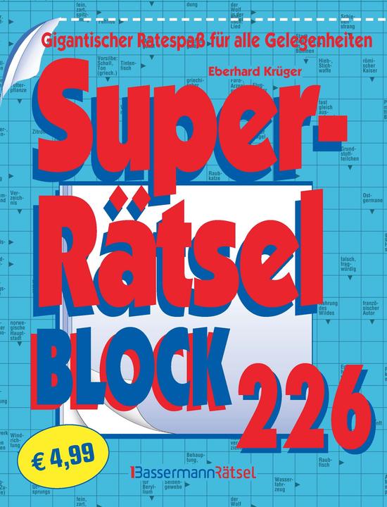 Produktbild Superrätselblock 226 (Deutsch, Eberhard Krüger, 2026)