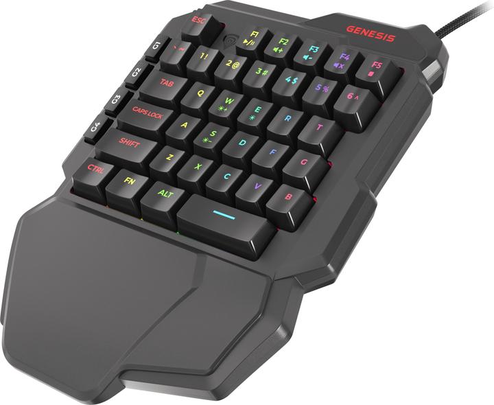 Produktbild Genesis Thor 100 RGB Tastatur USB QWERTY Englisch (US, Kabelgebunden)