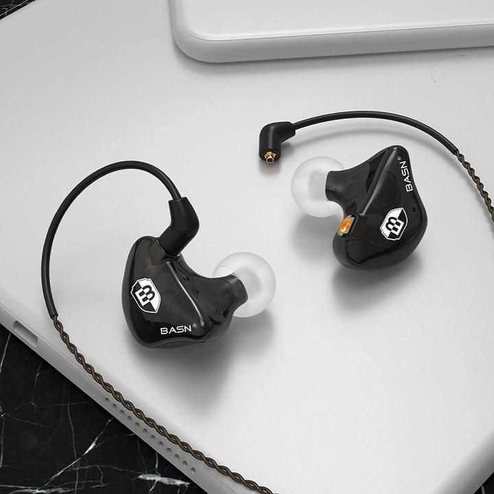 Actual product image Basn In-Ear-Kopfhörer mit Dual-Treibern, Bsinger-Series (NC, Cable)