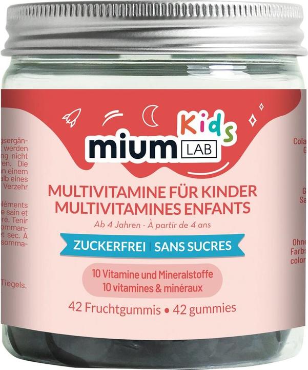 Mium Lab Vitamingummis Kinder (42 pcs., Gummies, 135 g)