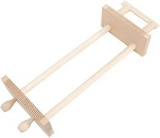 Immagine prodotto Rico Telaio per tessere perline, naturale 9 pezzi + istruzioni, 11 x 27 x 1,8 cm