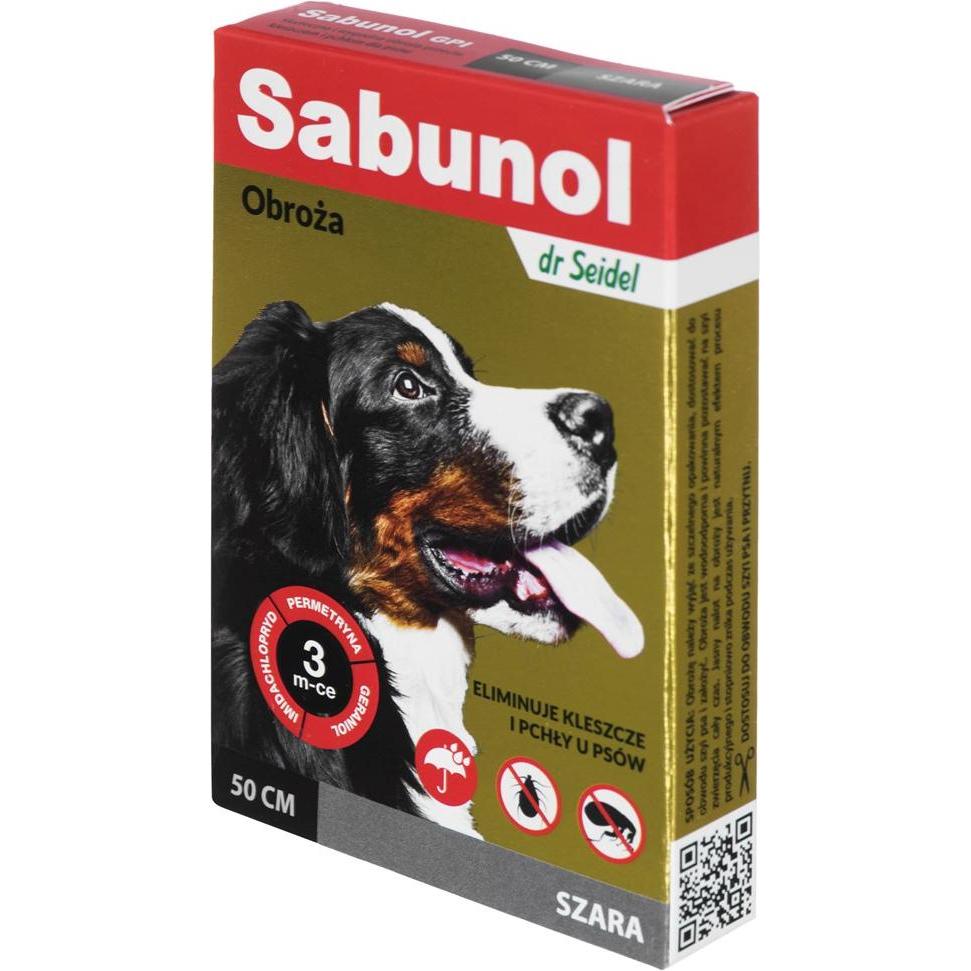 Dr Seidel Sabunol Hund Floh- & Zeckenkragen 50cm (Hund), Tierpflegemittel