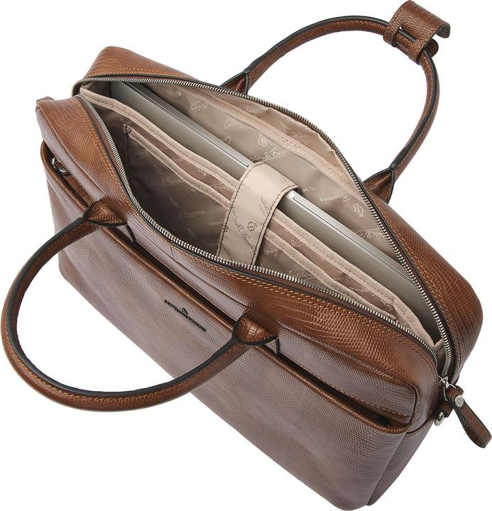 Productafbeelding Castelijn & Beerens & Beerens - Donna Ilse laptoptas 15.6 RFID | cognac -