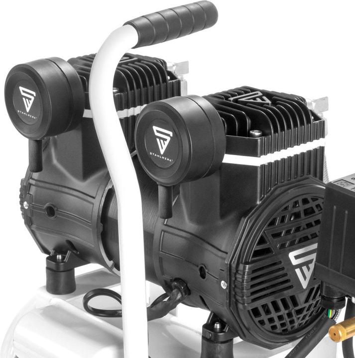 Produktbild Stahlwerk Kompressor 10 bar 2,1 PS 1,6 kW 210 l/min 10 l Druckluftkompressor (10 Bar, 10 l)