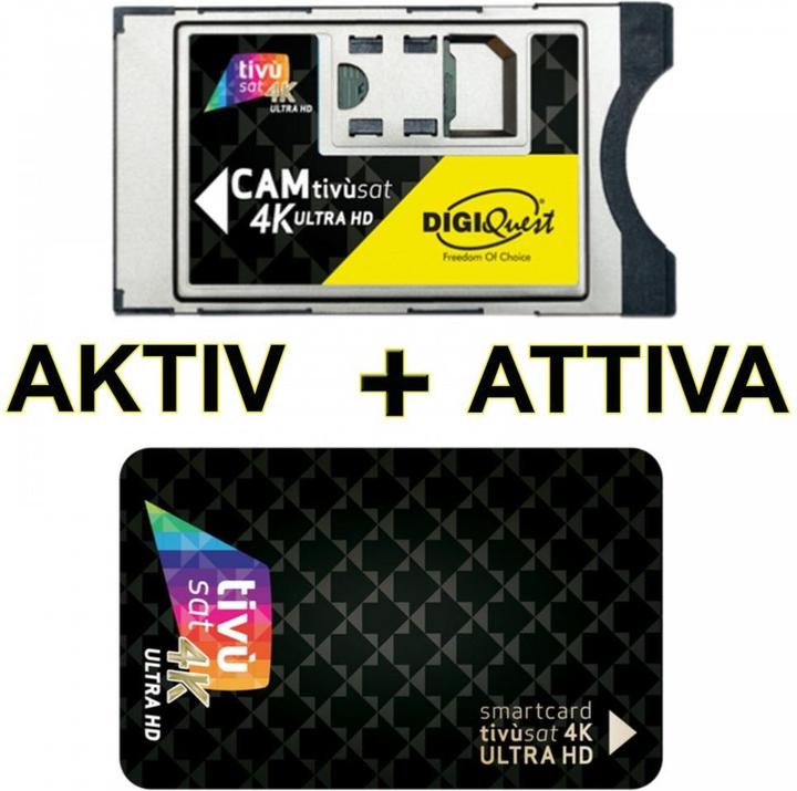 Image du produit Tivu CAM Tivusat 4K Ultra HD (Autre, Module CI)