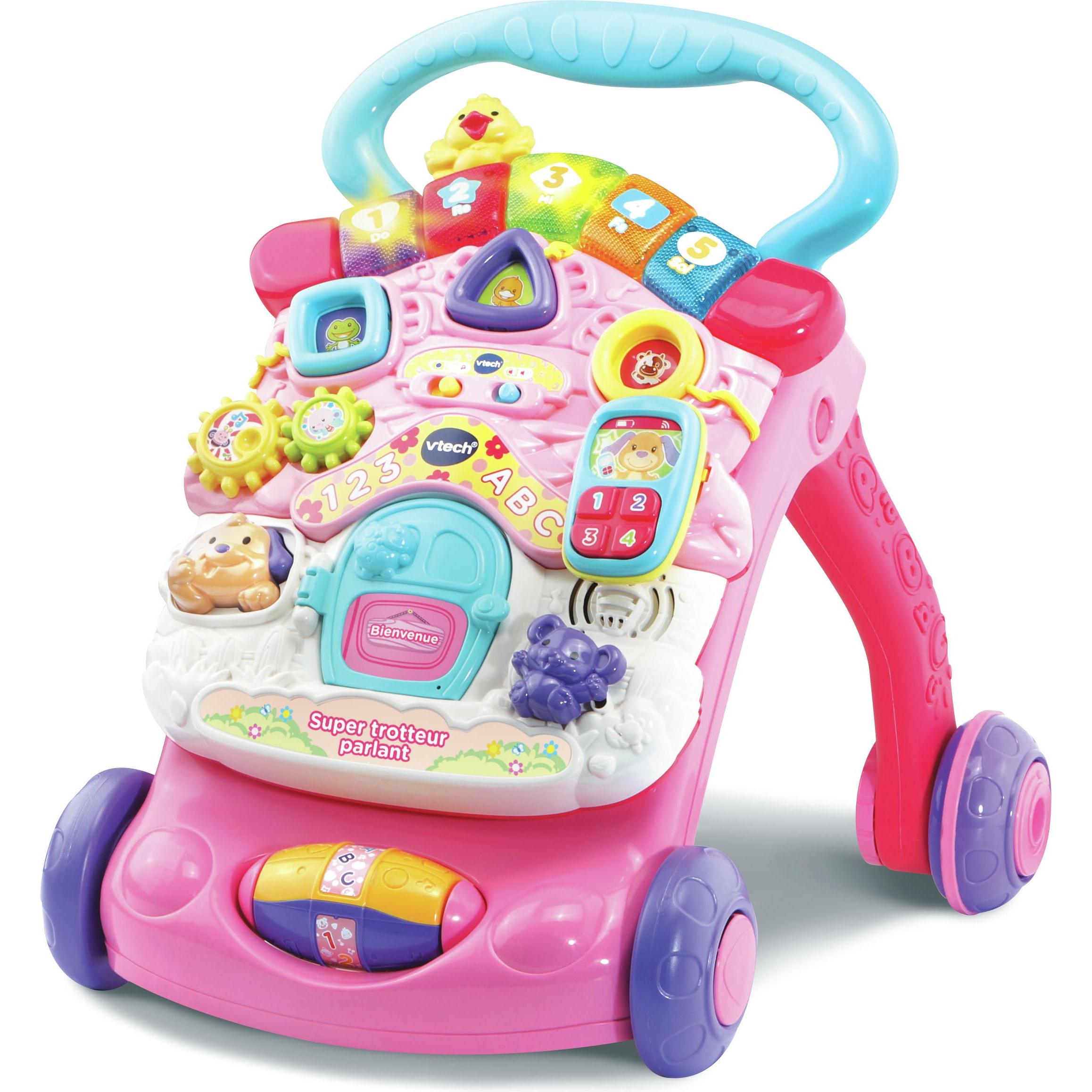 VTech Super First Steps Talking 2 in 1 - Pink