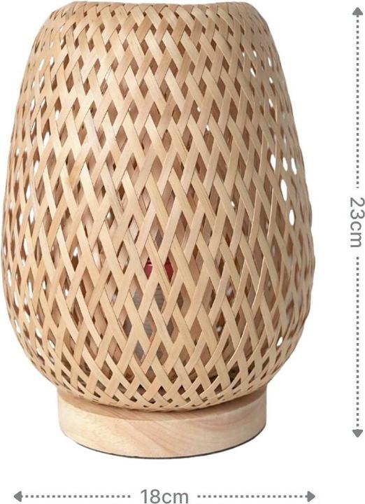 Image du produit Hermex Lampe en bambou