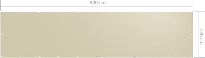 Produktbild vidaXL Sichtschutz Balkon (120 cm)