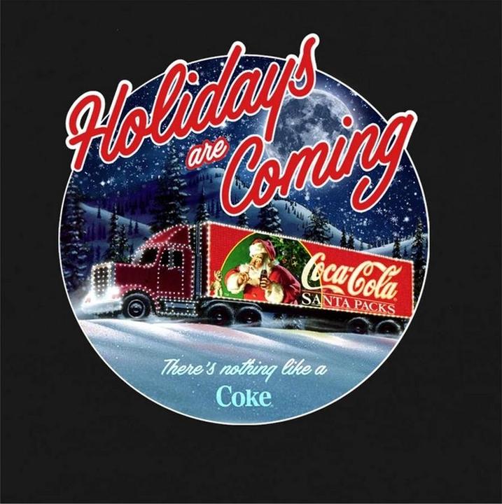 Produktbild Coca Cola Holidays Are Coming TShirt (M)
