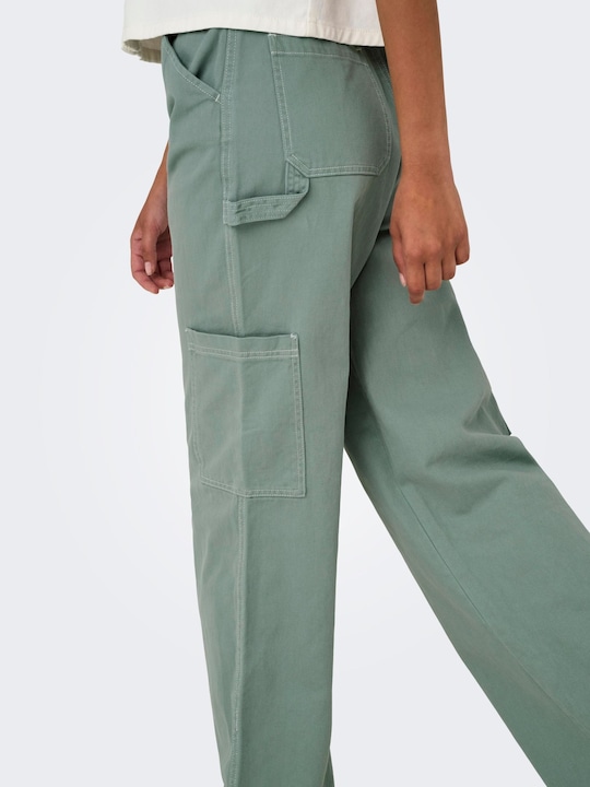 Actual product image JdY Wide leg cut High waist trousers Cargo trousers (XL)