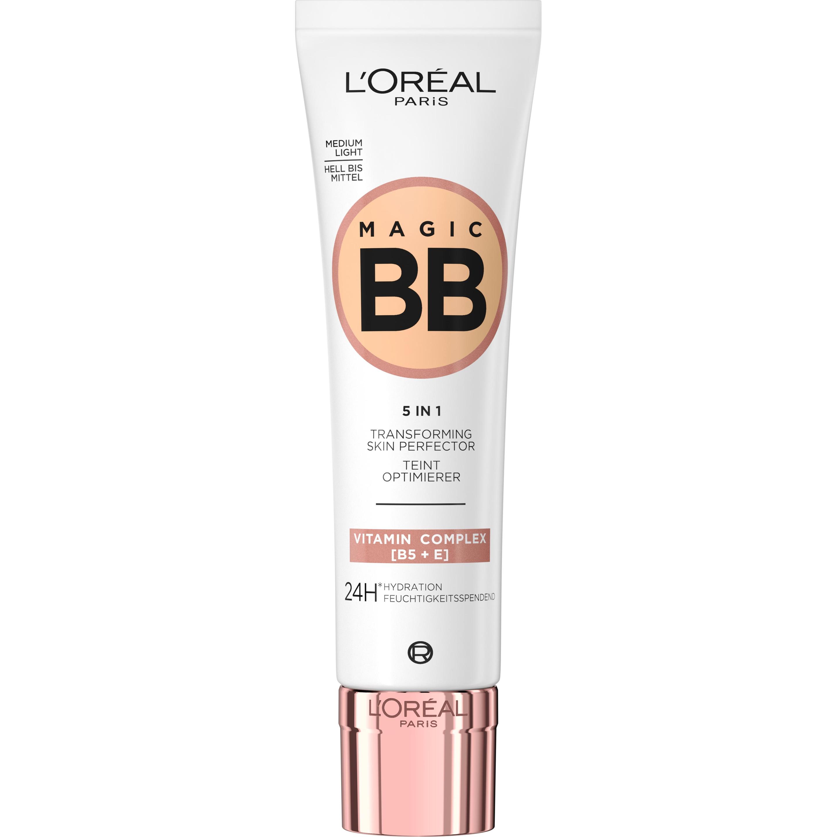 L'Oréal Paris, BB + CC Creme, Paradise (3 Medium Light)