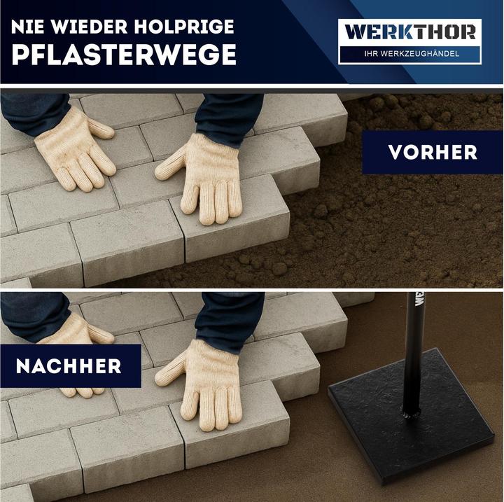 Actual product image Werkthor Floor tamper