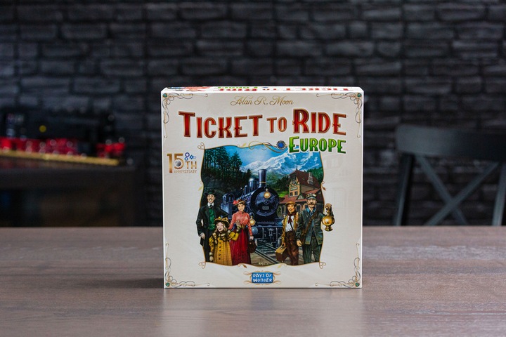 Actual product image Days of Wonder DOWD0022 - Europe (15 years edition) - Ticket to Ride, from 8 years (DE edition) (German)