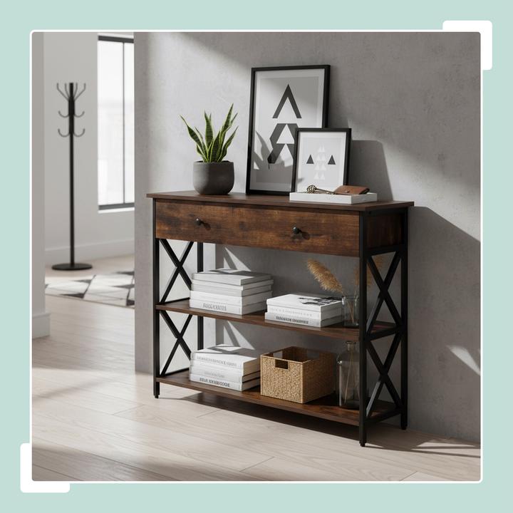 Produktbild Relaxdays Konsolentisch (100 x 30 x 80 cm)