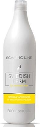 Produktbild ‎Scandic Line Scandic Line Swedish Perm Permanent Wave Liquid for Difficult to Perm Hair 1 Liter (Haarpaste, 1000 ml)