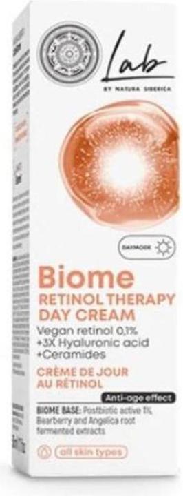 Image du produit Natura Siberica Lab Biome Retinol Therapy Day Face Cream 50ml (50 ml, Crème de jour)
