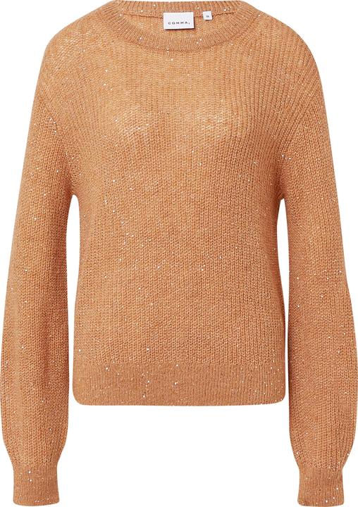 Produktbild Comma Strickpullover Strickpullover aus Alpakawollmix mit Pailletten (46)