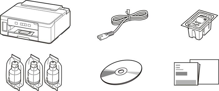 Actual product image Canon GM2050 (Ink tank, Black and white)