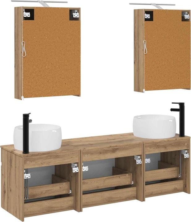 Produktbild vidaXL Badezimmerschrank-Set
