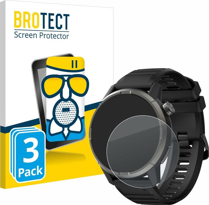 Produktbild BROTECT AirGlass Panzerglasfolie Matt (Decathlon GPS 900 by Coros)