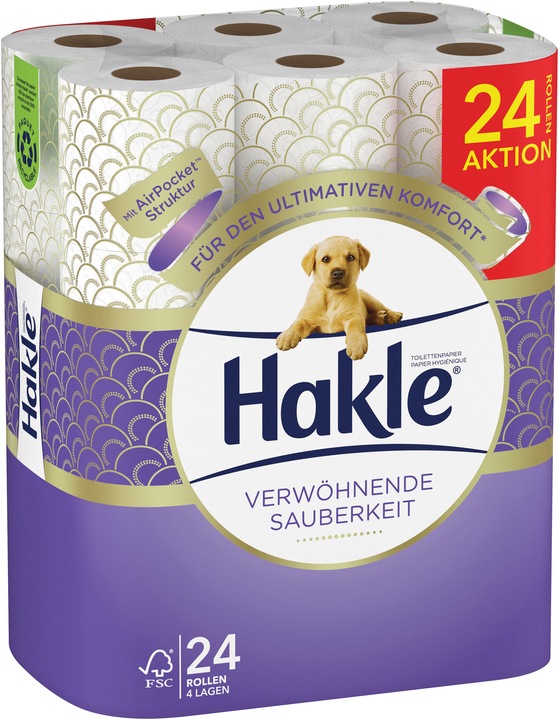 Actual product image Hakle Pampering cleanliness (24 x)
